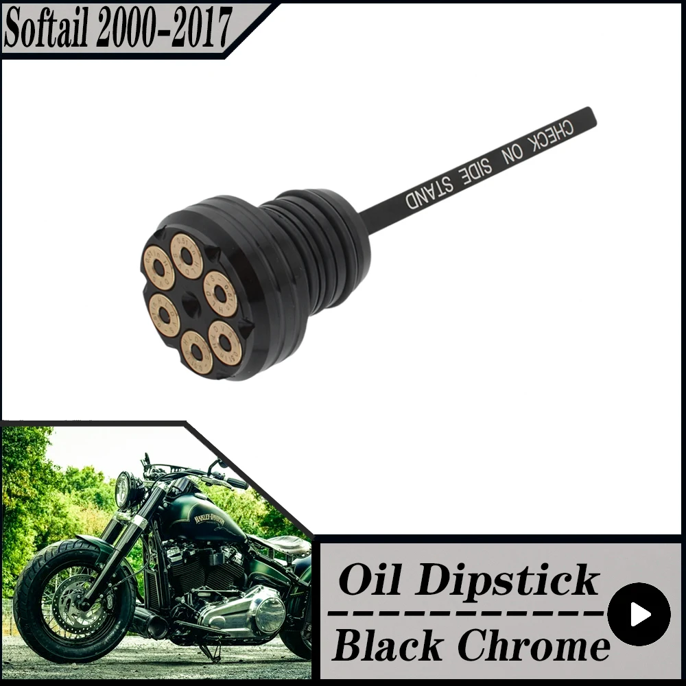 Для Harley-Davidson Softail Heritage Deuce Fat Boy Night Springer Standard Rocker Slim Blackline щуп для измерения уровня