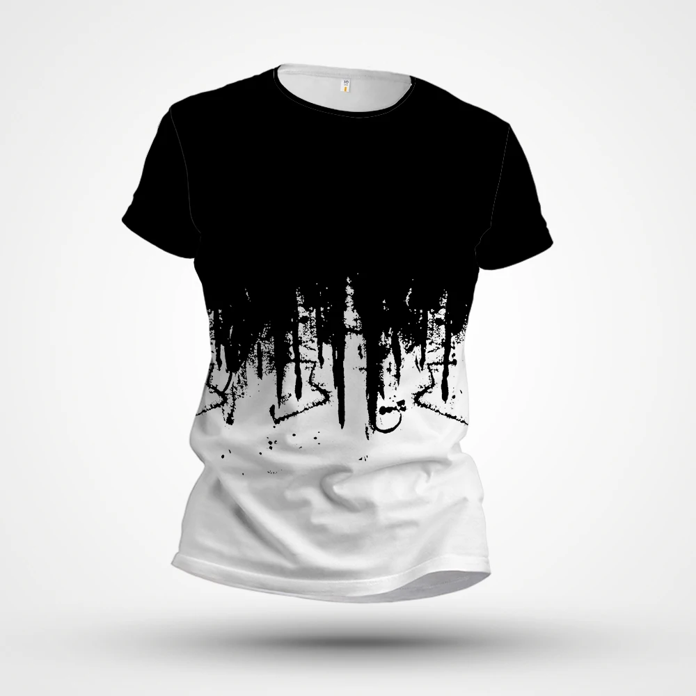 

2023 New Children's T-shirt Customization Factory Customization 3D Printing Customization Men's Short Sleeve Fashion