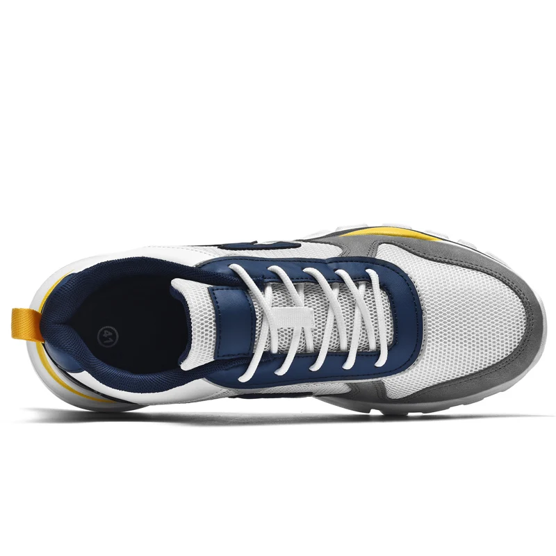 Men Sneakers Breathable Lightweight Sports Shoes for Men Outdoor Anti-Slip Running Shoes Mesh Lace-Up Male Tennis Free Shipping