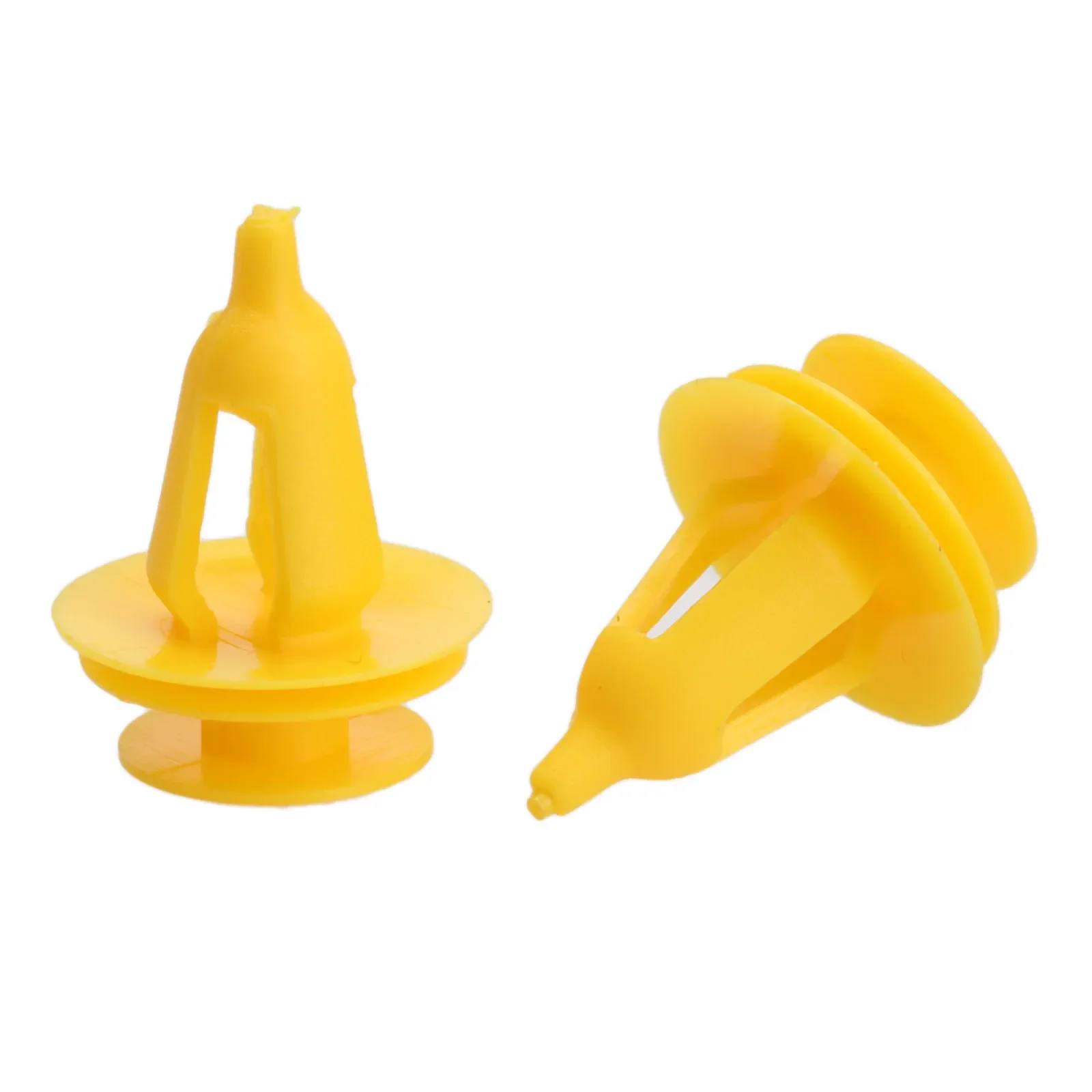 

50 шт. зажимы для панелей обшивки автомобильной двери пластиковые фиксированные зажимы Желтые Нейлоновые заклепки крепления отверстие 9 мм для Jeep Grand Cherokee