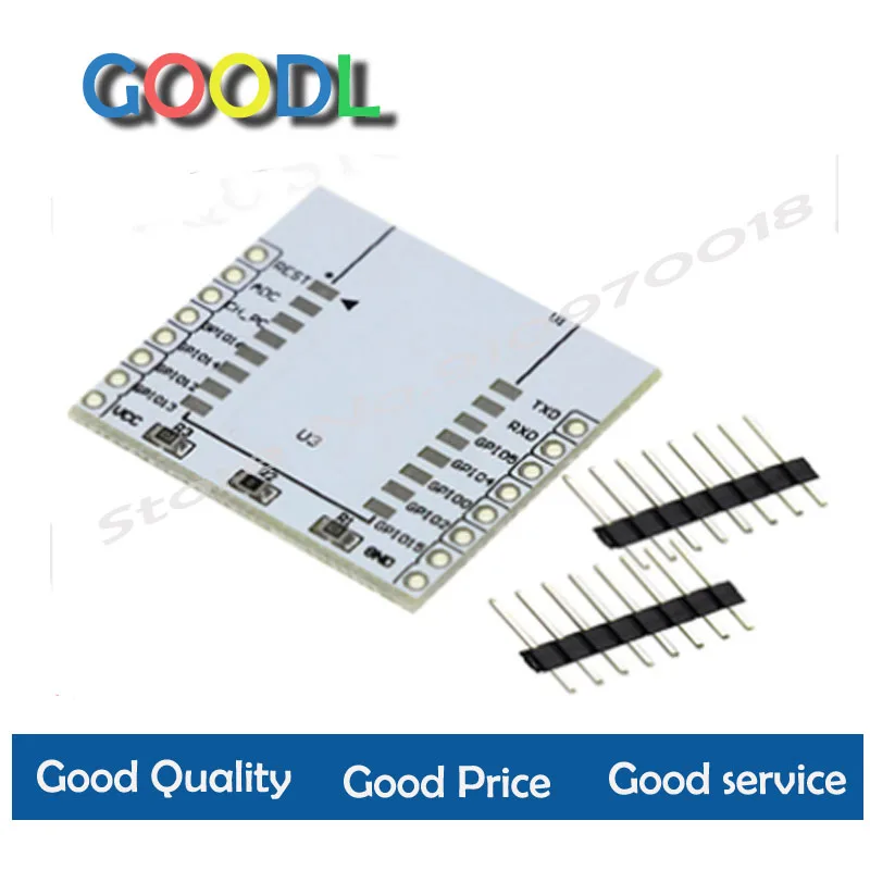 5 pçs/lote ESP8266 WI-FI модуль последовательного материнская плата Adaptadora Se Aplica в ESP-07, ESP-12F, ESP-12E