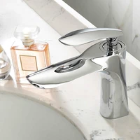 basin faucets elegant bathroom faucet hot and cold water basin mixer tap chrome finish brass toilet sink water crane gold
