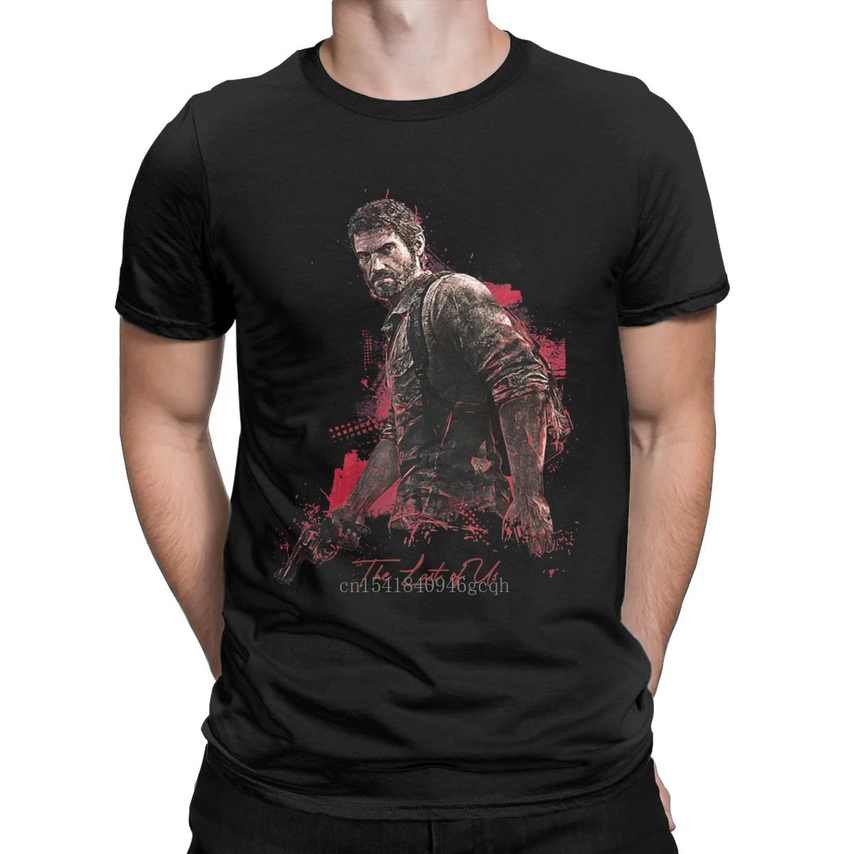 

Funny Joel The Last Of Us T-Shirt Men Crew Neck Pure Cotton T Shirt Adventure Game Short Sleeve Tee Shirt 6XL Clothes
