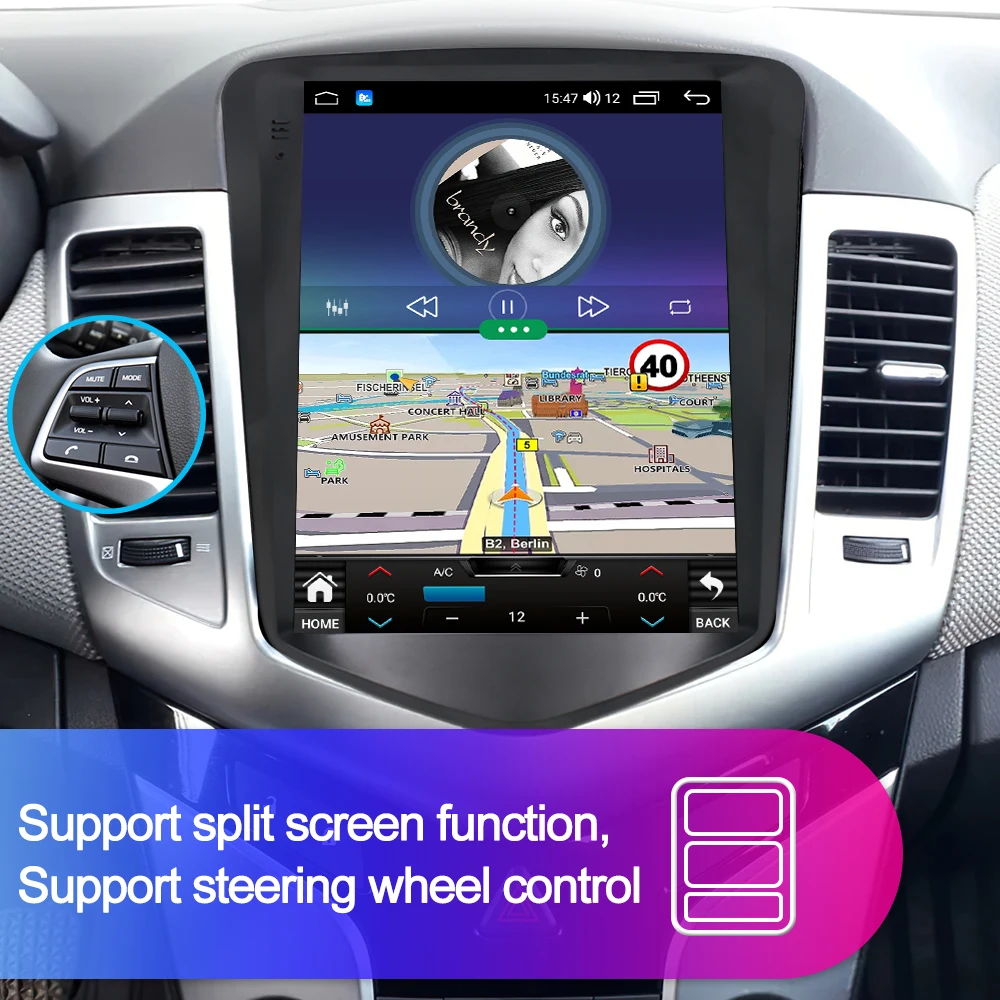 Магнитола CAIXI GX9 для Chevrolet Cruze 2008-2014 9 7 дюймов Android Автомобильный мультимедийный