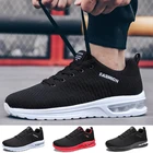 Кроссовки мужские дышащие, спортивная обувь для бега, Повседневная модная Уличная обувь для тренировок, размер 38-47