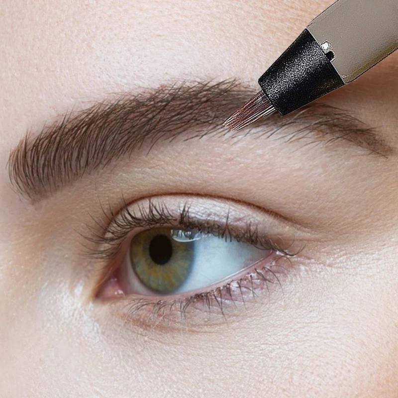 

Knife Edge Design Ultra Fine Water Eyebrows Pencil Waterproof Sweat-proof Liquid Eyebrow Pen Long Lasting Makeup Eye Cosmetics