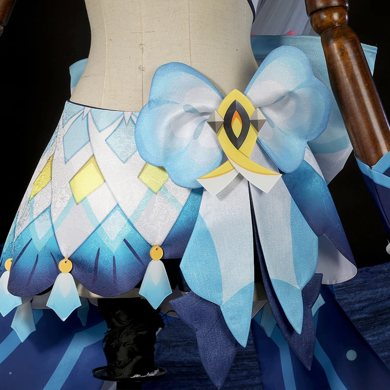 Косплей-костюм ROLECOS Game Genshin Impact Mualani Женский костюм на Хэллоуин для вечеринки