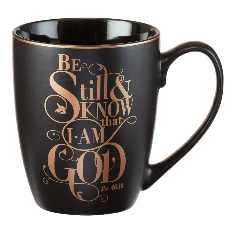 

Still Shimmer Coffee Mug - Psalm 46 10 Ghost mug Double wall glass cup Bubu and dudu bears Acotar Fathers day gifts Custom tumbl