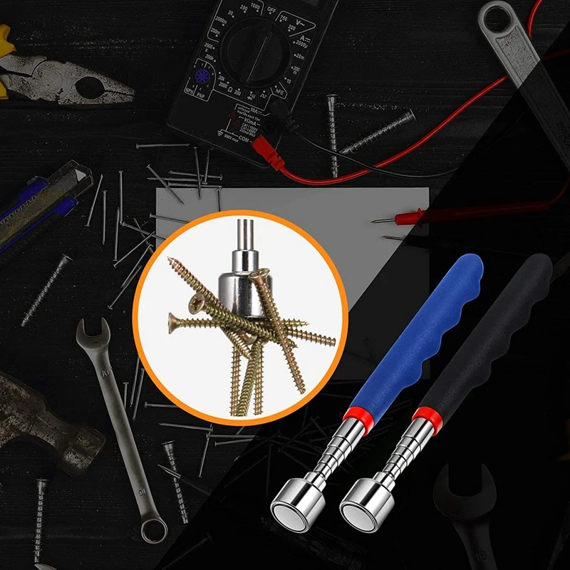 4 шт. телескопический магнитный захват 15 фунтов