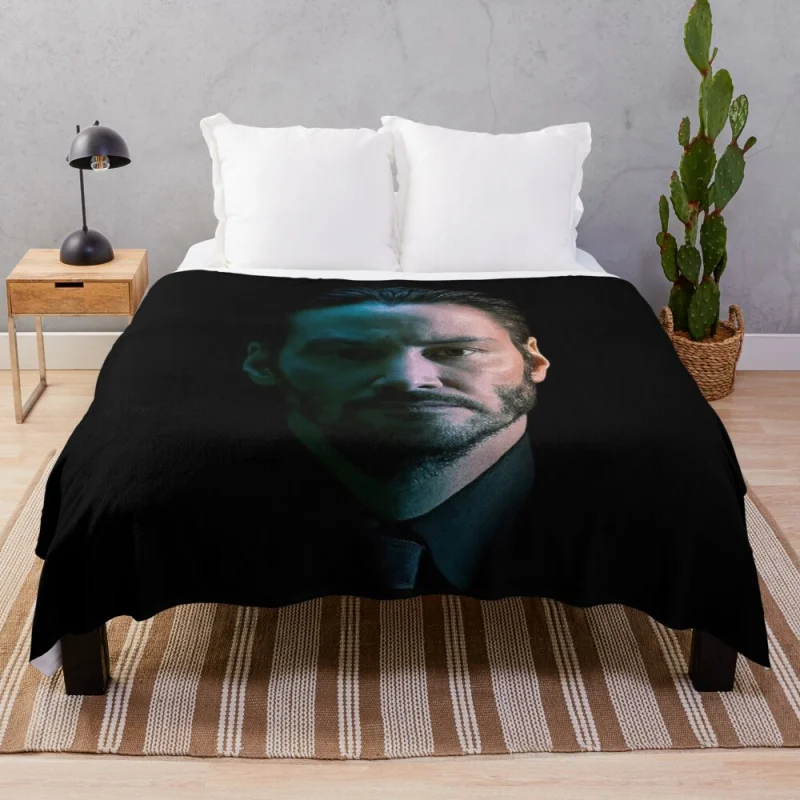 

Large Blanket Softest Blanket At Home Keanu Reeves Poster Throw Blanket