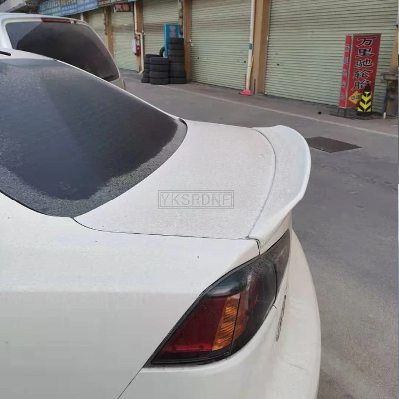 Для Mitsubishi LANCER EVO 2010-2014 ABS спойлер грунтовка цвет автомобиля хвостовое крыло