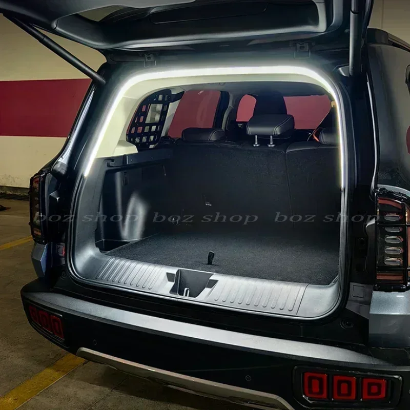 

Для моделей Great Wall Dargo 24, 1-го/2-го поколения, освещение багажника для больших собак H6, внутренняя модификация окружающего освещения, световая полоса