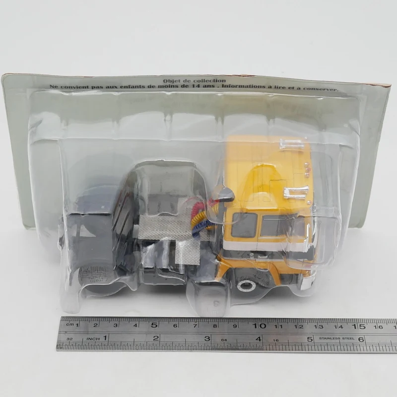 Ixo 1:43 Масштаб Литой под давлением сплав Berliet TR350 Контейнер Грузовик Прицеп Игрушки