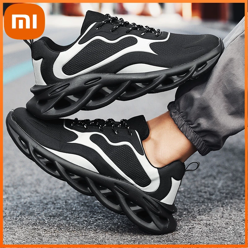 

Xiaomi Men Light Fashion Running Shoes Breathable Comfortable Sneakers Outdoor Jogging Wear-resistant Training Men Tennis Shoes