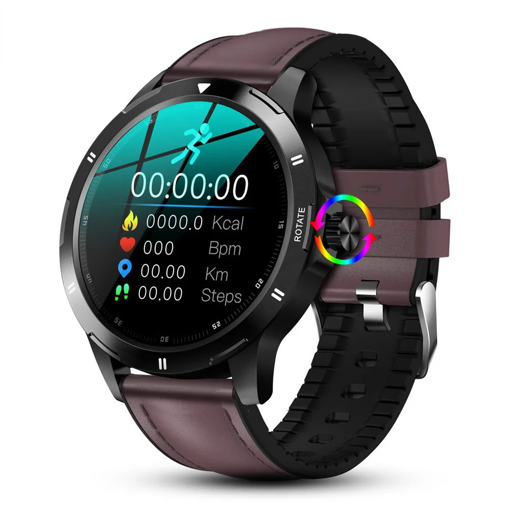 

K-15 Nowy Inteligentny Zegarek Mężczyźni Termometr Multi-dial W Pełni Dotykowy Ekran Smartwatch Dla Androida Telefon Z IOS Best