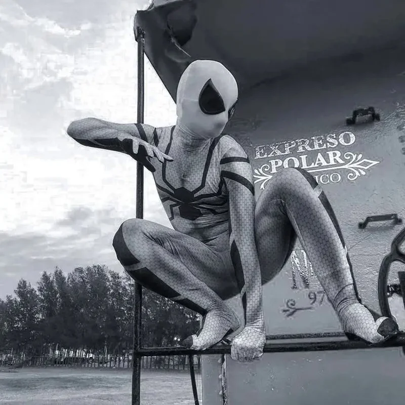 

Future Foundation Costume for Adults and Children, 3D Printed Suit, Superhero Zentai Jumpsuit for Halloween