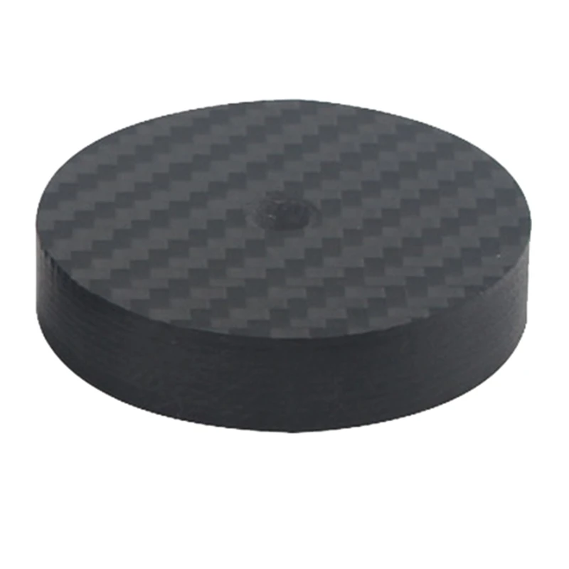 

Carbon Fiber Speaker Isolation 50X10mm Speaker Stand Feet Hifi AMP Accessory Spikes Base Pad Speaker Pad