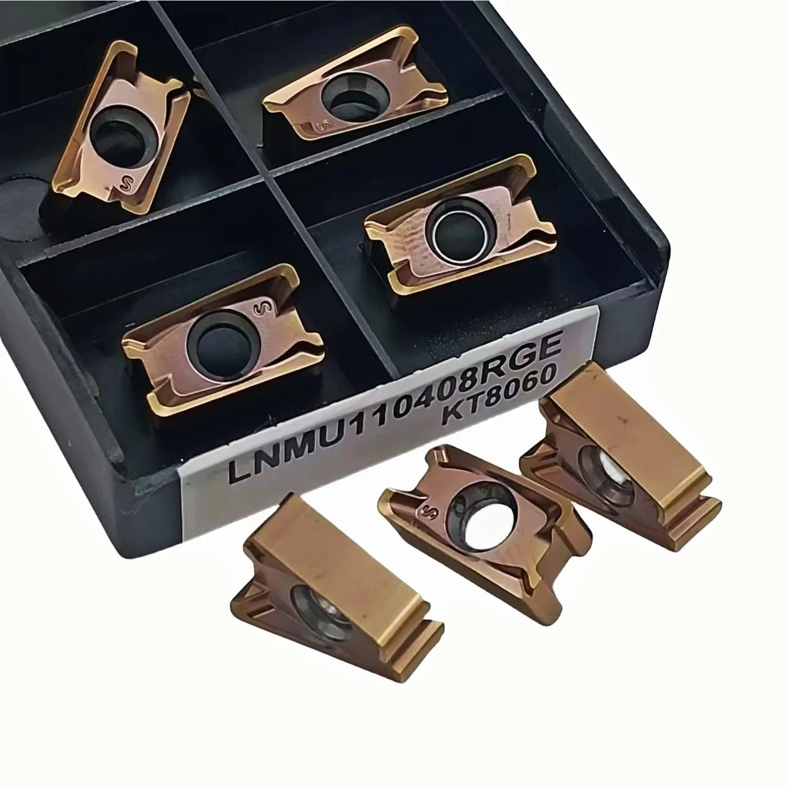 

10 шт. двусторонняя быстрая передняя фреза LNMU110408 высококачественное лезвие из твердого сплава токарное двустороннее фрезерное лезвие