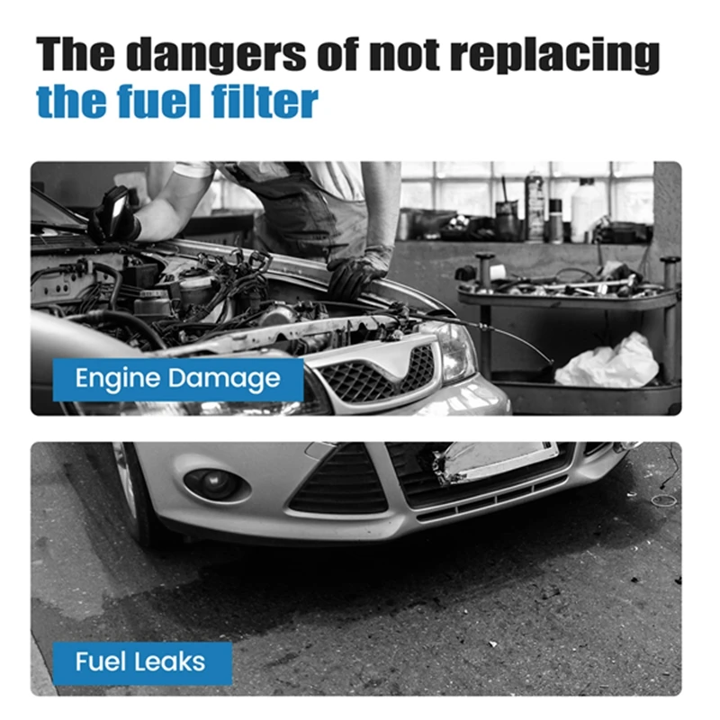 For SSANGYONG KORANDO Car Gasoline Filter 2240034301 = 2240034302