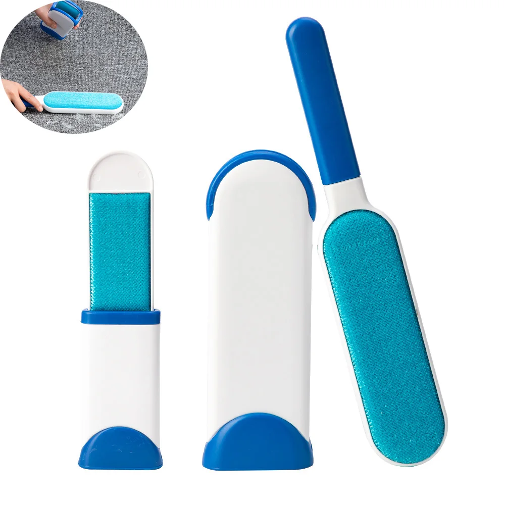 

2pcs Pet Hair Remover Magic Fur Cleaning Brushes Portable Household Cleaning Brush Dust Brush Electrostatic Dust Cleaners Device
