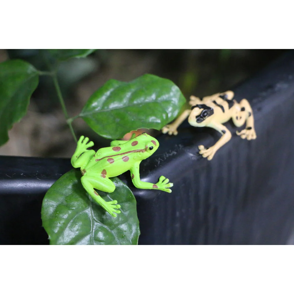 

Игрушечная лягушка, модель лягушек, игрушки, мини фигурки, резиновые игрушки для животных, миниатюрные рельефные Детские лягушки, декоратив...