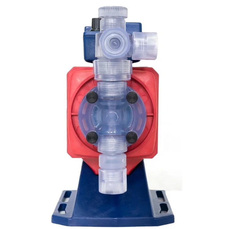 

HEPHIS 2.28-24L/hr@10-2Bar AC100-240V Solenoid Electromagnetic Diaphragms Swimming Pool Dosing Pump Metering Pump
