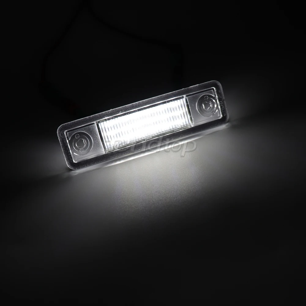 2 шт. светодиодный светильник номерного знака без ошибок Canbus для Opel Corsa Vectra B Astra F G