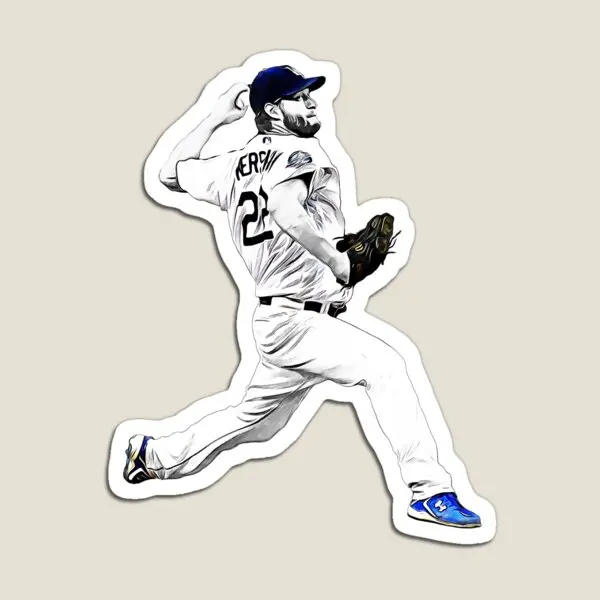 

Магнитный Декор Clayton Кершоу, детские наклейки, детский Красочный Держатель холодильника, магнитная домашняя игрушка, Забавная детская игрушка