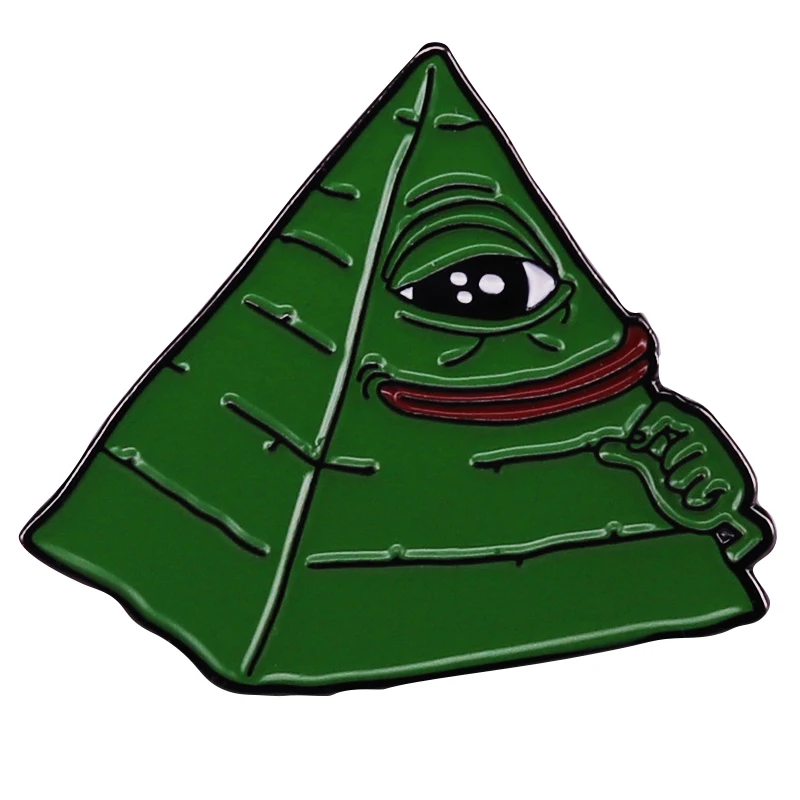 

B1252 забавная эмалированная булавка в виде лягушки под заказ, классное животное, булавка для лацкана, мультяшный значок в виде лягушки, ювели...