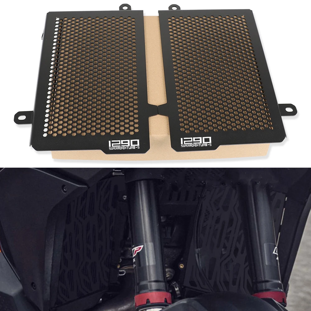 

Motorcycles Accessory Aluminum Radiator Grille Grill Guard Cover Protector For 1290 Super Adventures 1290 super ADV S 2021-2022