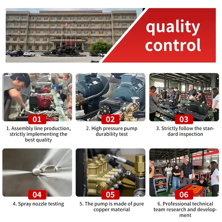 Аппарат для очистки сточных вод под высоким давлением с прямым впрыском 2175psi 45lpm