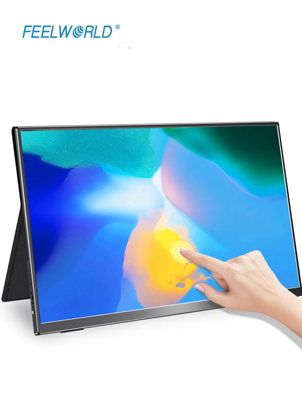 Портативный монитор Touchscren 15 6 дюймов 1080P мобильный дисплей игровой sRGB 100% цветовая