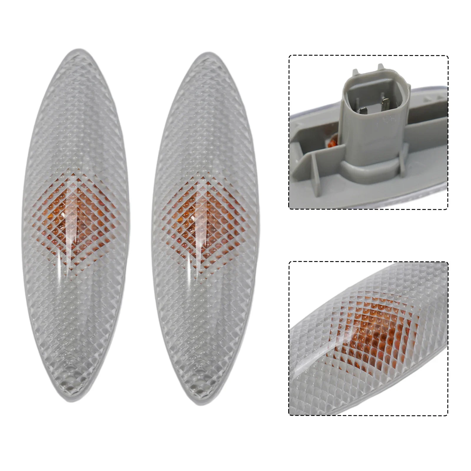 

2 шт. светодиодный указатель поворота на боковое крыло автомобиля белого цвета для TOYOTA для Echo 1999-2005 для Vitz 1999-2005 для Yaris 1999-2005