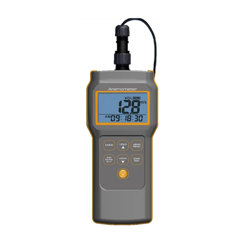 

AZ8905 AZ-8905 Handheld Digital Anemometer with Air Temp./Air RH/Dew Point Temp Meter Datalogger