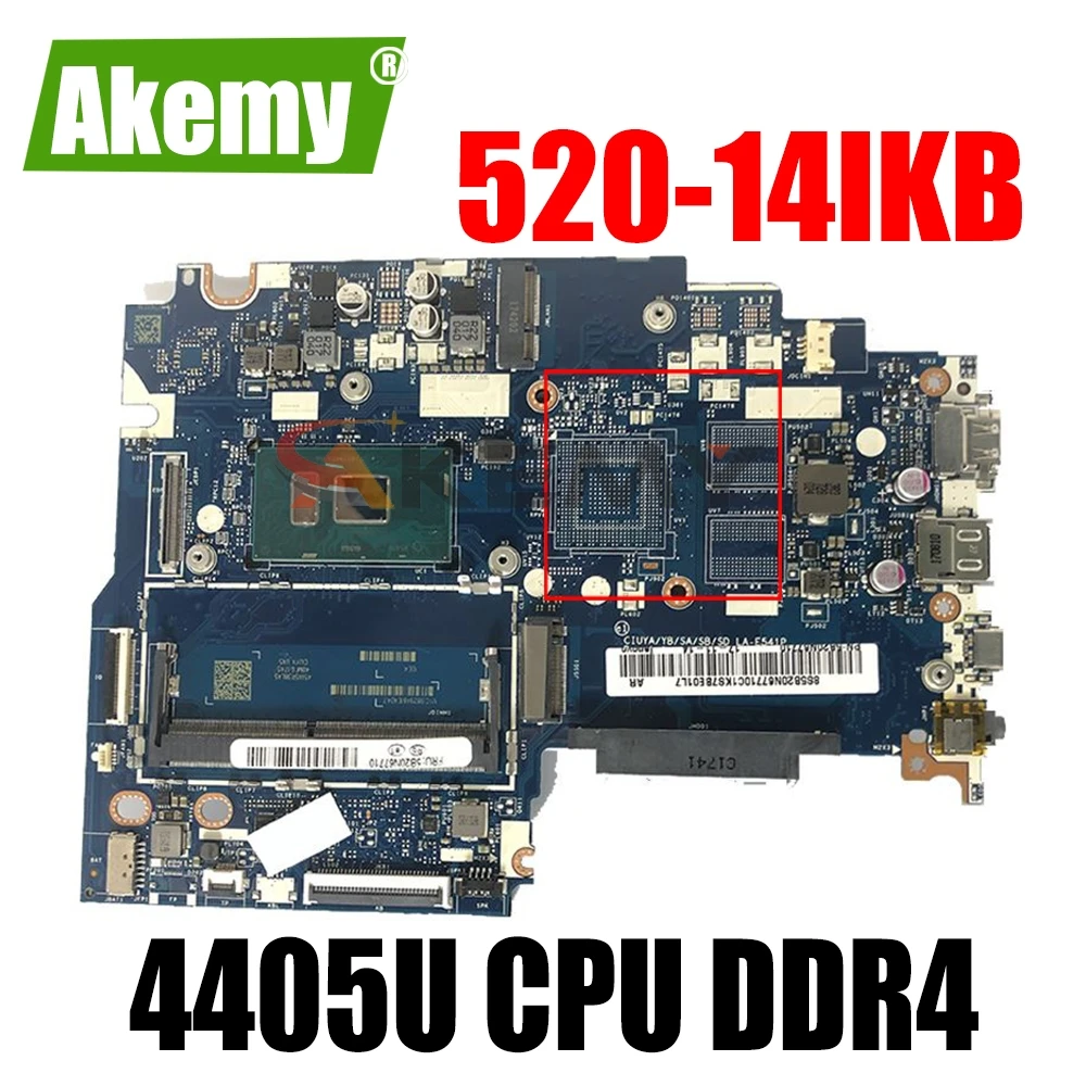 

Абсолютно новая материнская плата для Lenovo 5-1470 Yoga 520-14IKB 4405U CPU DDR4 100%