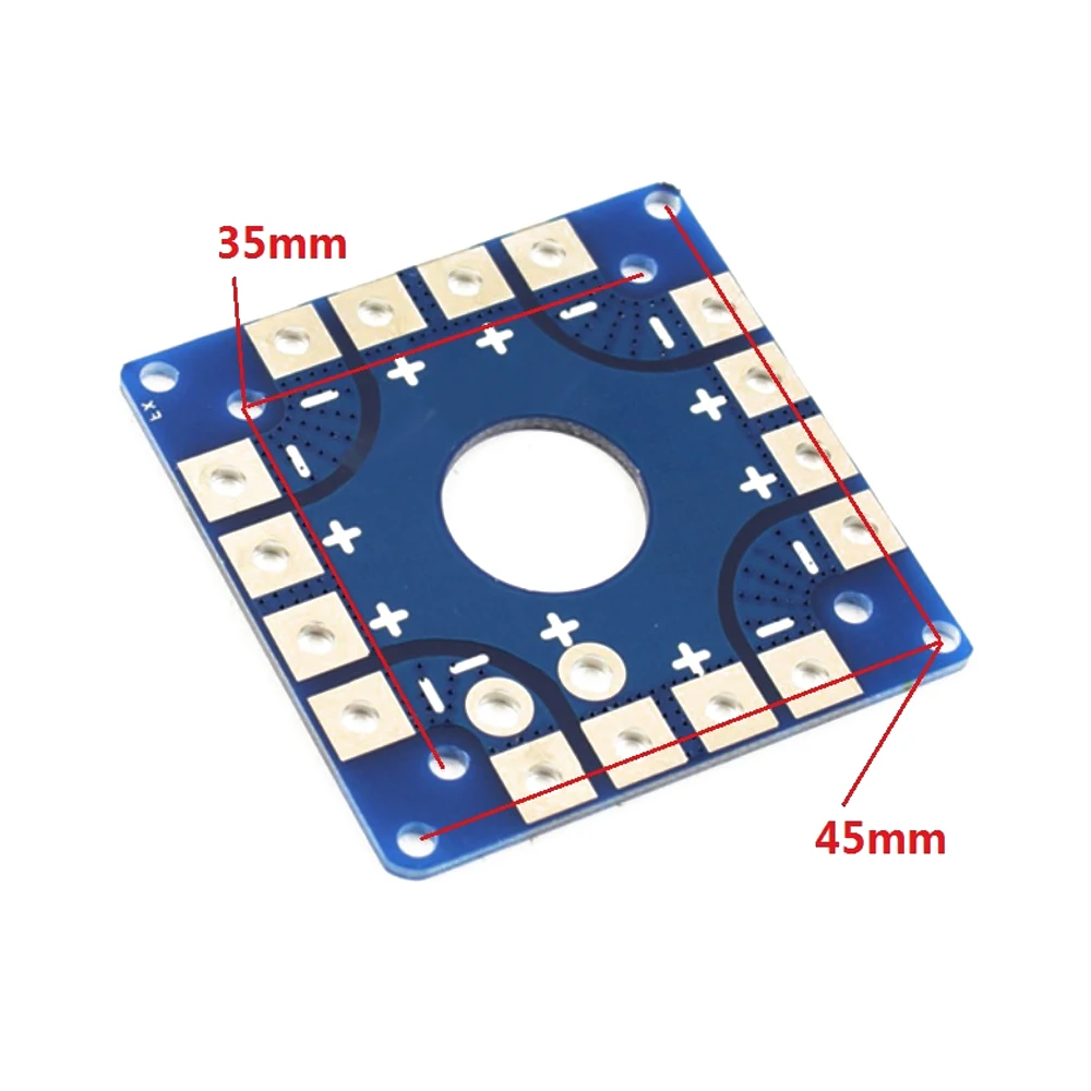 80A ESC распределительная плата/Соединительная плата с XT60/T/3 5 мм банановыми
