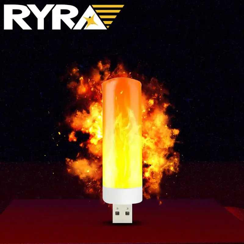 

Женская вспышка в виде пламени, лампа для внешнего аккумулятора, освещение для кемпинга, освещение для прикуривателя