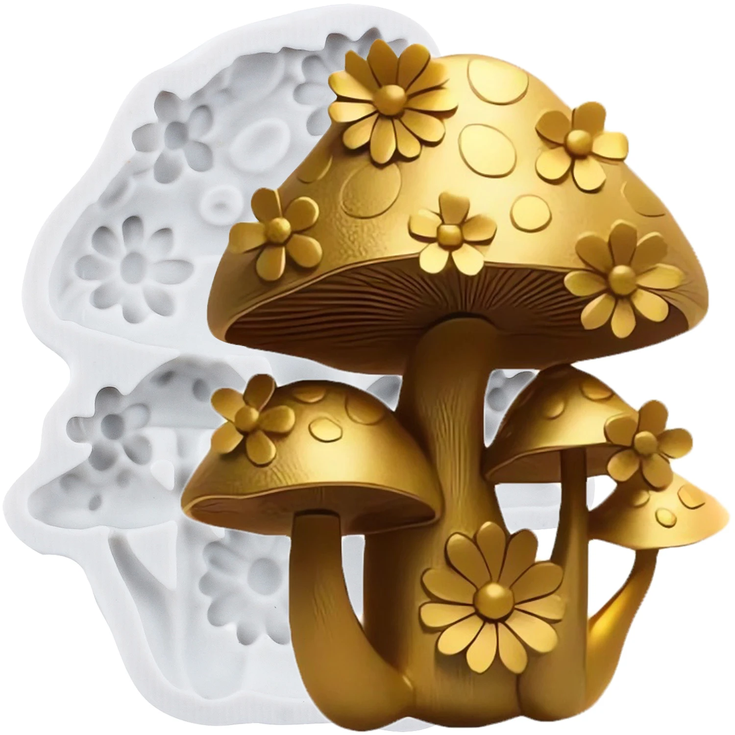 

Му Jiang силиконовые формы для лепки грибов