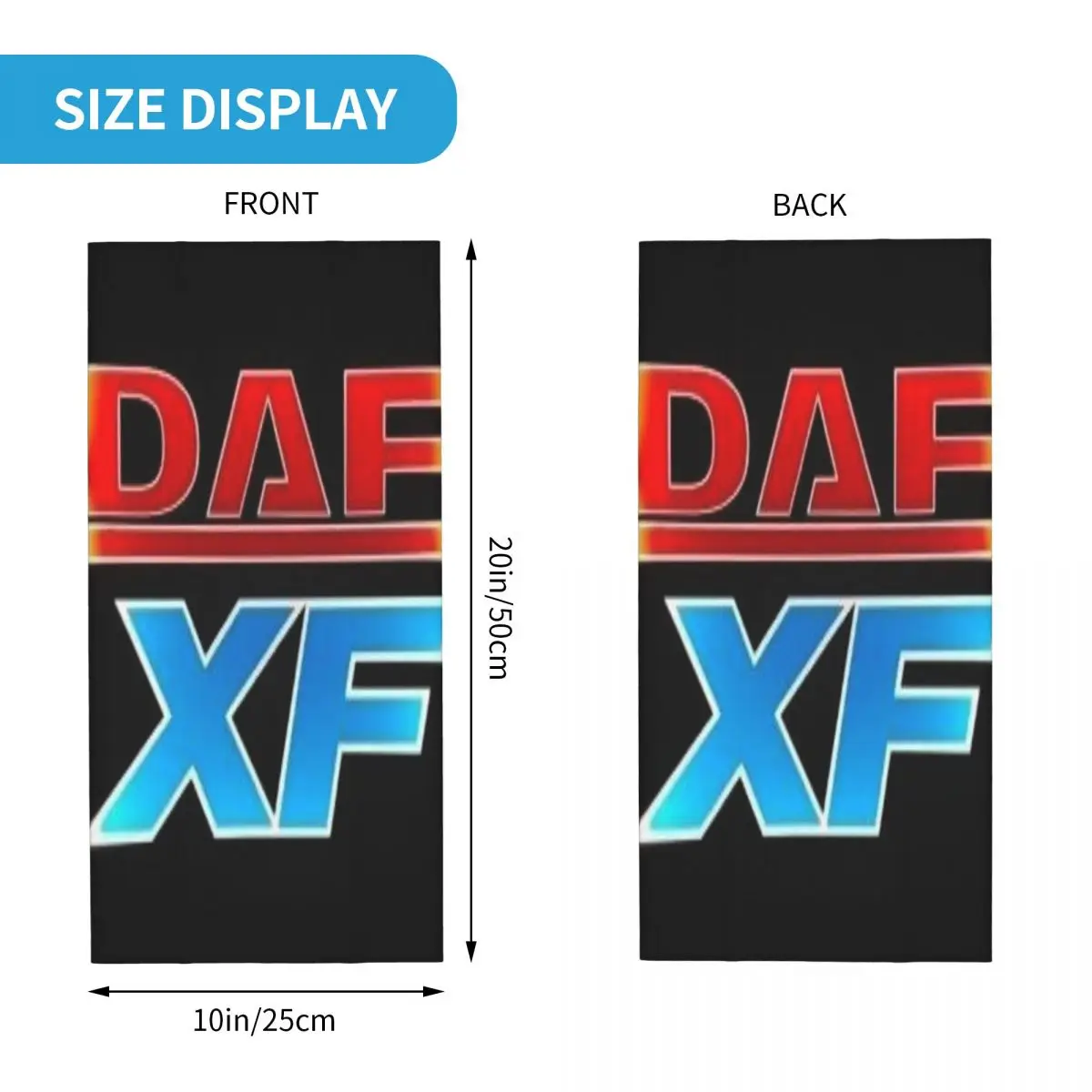 Маска для лица Daf Xf 3 велосипедная бандана шарф многофункциональная Балаклава