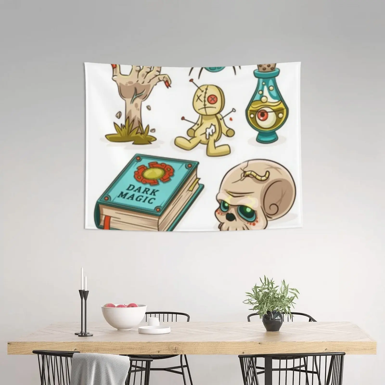 

Skull Tapestry Aesthetic Trippy Tapestry Wall Hanging Room Decor Hippie Wall Tapestry Wall Decorations for Bedroom Aesthetic