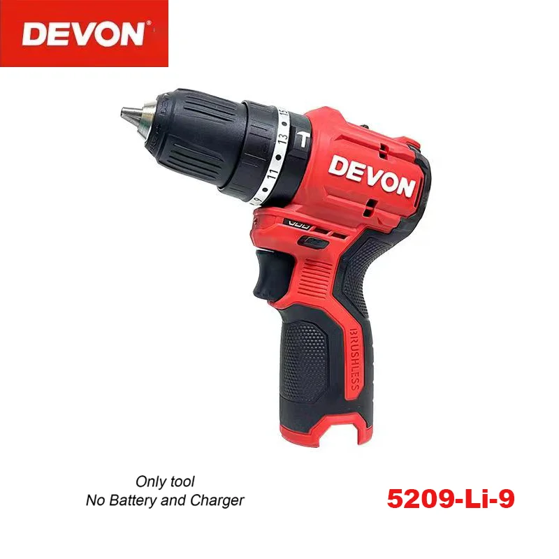 

Электрическая дрель DEVON 5209-Li отвертка ударная электрическая дрель 12 В беспроводной электрический инструмент