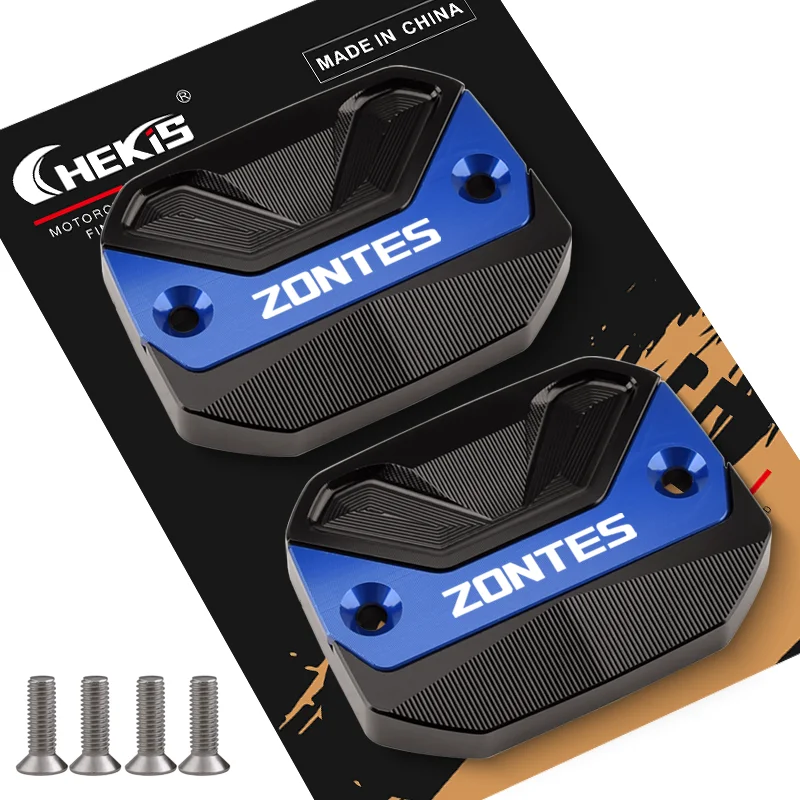 

Chekis подходит для Zontes 368g 368E 368K 368D 368m 501g Аксессуары для модификации мотоцикла Тормозная верхняя крышка насоса Крышка масляного горшка из алюминиевого сплава Декоративная крышка гидравлического масляного горшка