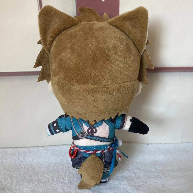 Аниме игра Genshin Impact Cute Gorou плюшевый телефон косплей мультфильм реквизит