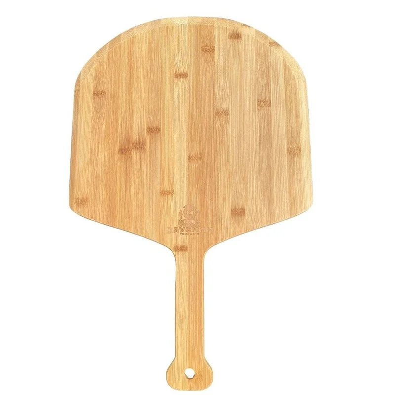 Портативная деревянная лопата для пиццы с лопатой и ручкой для нарезки и подачи кухонной доски с лотком для выпечки Пекарские инструменты.