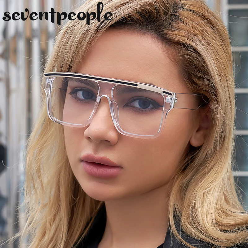 

Retro Square Sunglasses Women 2022 Luxury Brand Vintage Big Frame Sun Glasses for Men Fashion Flat Top Sunglass Gafas Sol Mujer