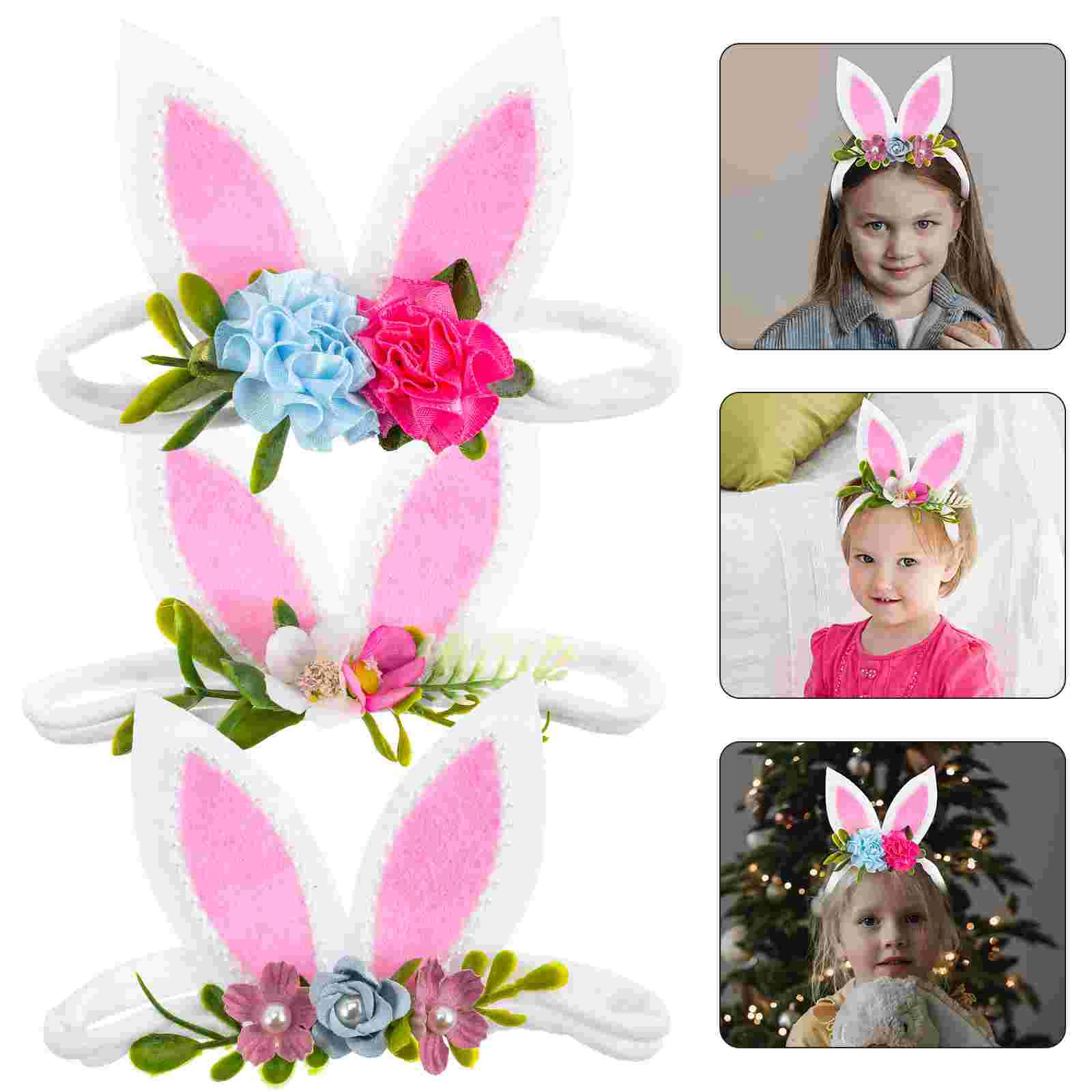 

Headbands Party Rabbit Easter Headband Ears Year New Favors Costume Bunny Hair Accessories Decoration Cosplay Birthday Hoop