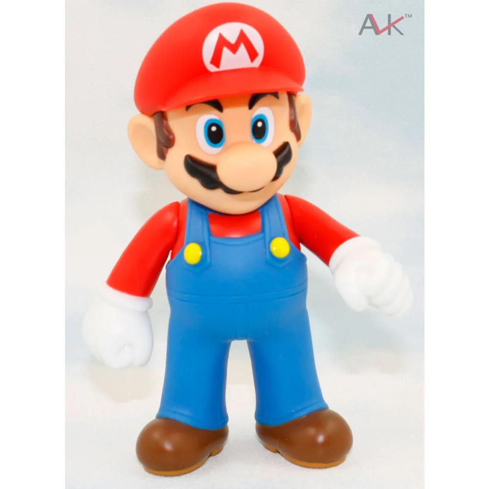 

Super Mario Bros Cartoon Doll Ornaments Mario Luigi Anime Figures Toys Creative Bedroom Living Room Ornament Kids Birthday Gifts