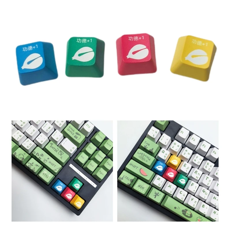 

Unique Height Keycaps CherryProfile for Mechanical Keyboard for Electronic Gamers and Keyboards Enthusiasts Dropship