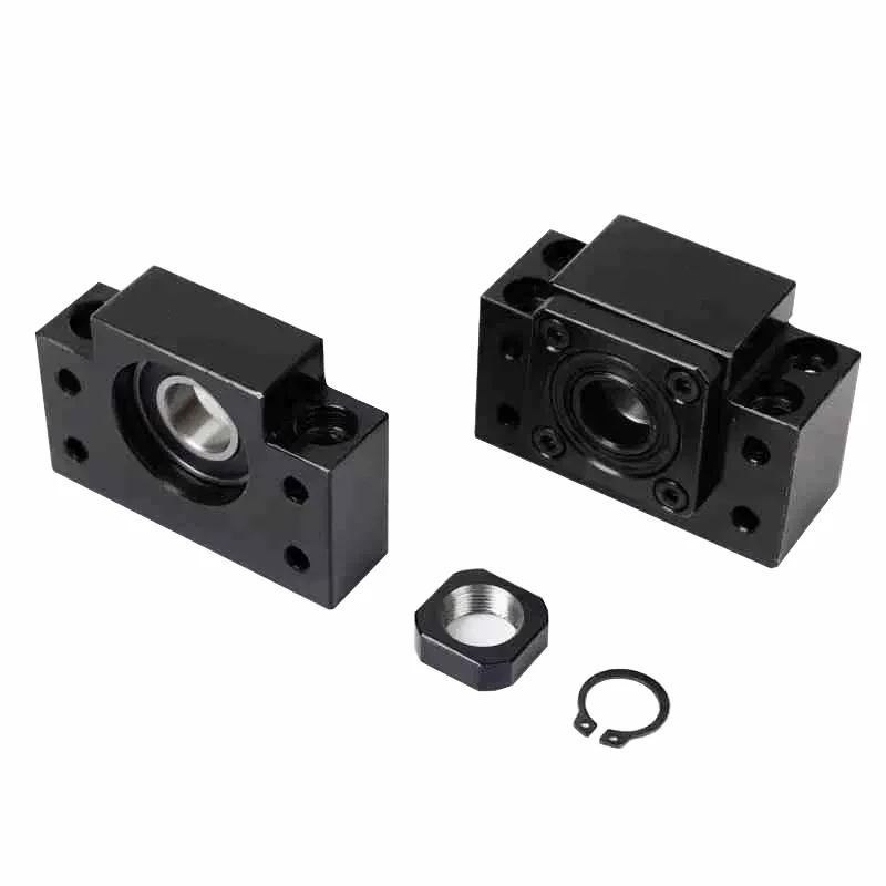 Фото EK10 EF10 EFEK10 шариковый винтовой концевой опорный подшипник фиксированное сиденье для станка с ЧПУ высокоточная прочная стальная конструкция №3