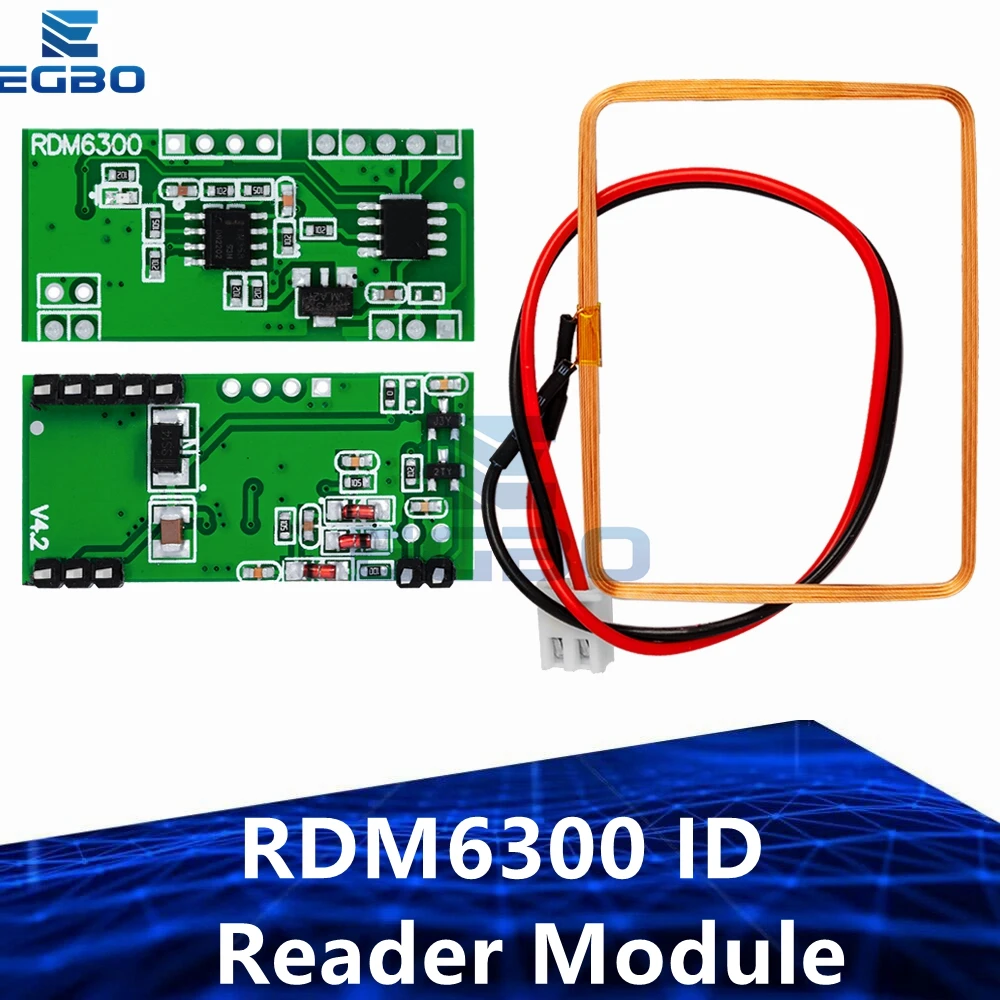 1 adet 125Khz RFID okuyucu modülü rdmarduino Arduino diy için UART çıkış erişim kontrol sistemi